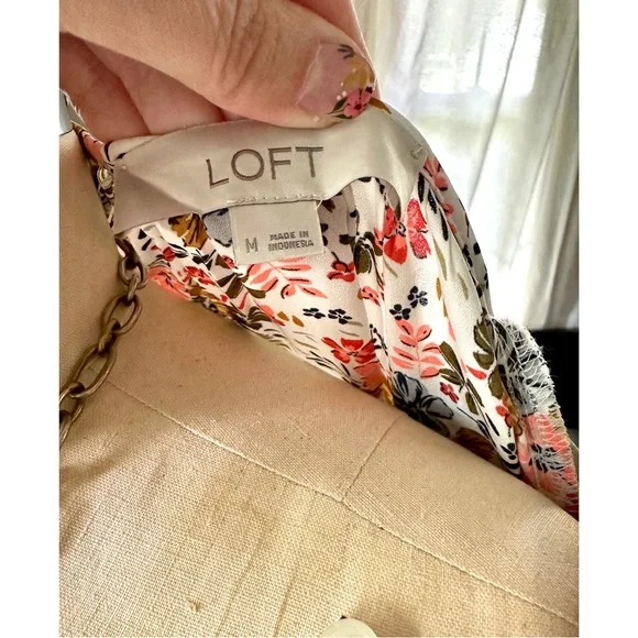 Loft Floral Tiered Top - Picture 11 of 12